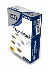 Mas 305 Sarı Prinç Kaplı Raptiye - 1