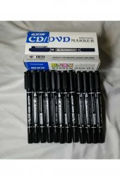 gxin Çift Taraflı siyah Cd-dvd Kalemi (12 Adet ) - 1