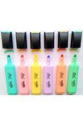 Masis Pastel Renk Fosforlu Işaretleme Kalemi 6 Lı Set Fosfor6 - 2