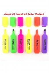 Osaka Fosforlu Kalem Canlı Renkler 6lı Set - 2