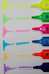 Linea 6 Canlı Renk Fosforlu Kalem Seti - 3