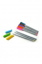 Pensan Tükenmez Trıball 1mm Renkli 8 Li Set 01003 - 2
