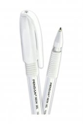 Pensan Neon Jell Kalem 1,0 Mm Beyaz - 1