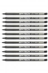 Pensan My-tech Ball Point Fine 0.7 Siyah 12li - 1