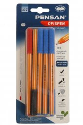 Pensan Tükenmez Kalem Office Pen 10 Lu 1010 Karışık Renkler - 1