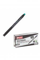 Mikro Cd Kalemi Permanent S Seri Siyah Mk-419 (12 Li Paket) - 1