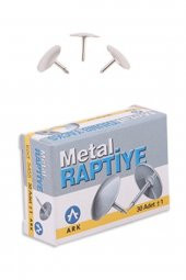 Ark Gümüş Metal Raptiye 30 Adet - 1