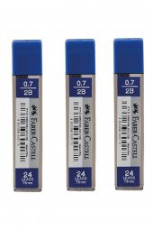 Faber Castell Faber Castel 2b 0.7 Mm 24 Kalem Ucu 60 Mm 3 Adet - 3