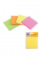 3A Post It, Renkli Yapışkanlı Not Kağıdı - 1
