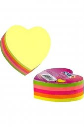 Piano Yapışkanlı Kalp Postit 73x70 - 1