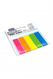 Mas Film Index Postit Ayraç 12x45 Mm Dikdörtgen 5 Renk - 1
