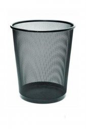 Cassa Çöp Kovası Delikli 10 Lt. Siyah 8940S - 1