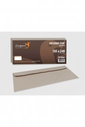 Zarfsan Düz Diplomat Zarf 10,5x24 cm 90 gr 50 Adet - 1