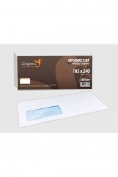 Zarfsan Diplomat Zarf Pencereli 10,5x24 90 Gram 1.hamur 100 Adet - 1