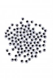 Folia 7 Mm Yuvarlak Oynar Gözler 100 Lü - 1