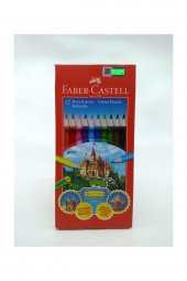 Faber Castell Karton Kutu Kuru Boya Kalemi 12 Renk - 1