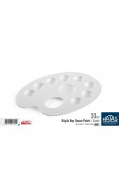HATAS Büyük Boy Resim Paleti (godeli) 30 Cm. - 1