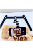 Masaüstü Ürün Çekim Standı Video ve Fotoğraf Çekimi Standı 10" Ring Light Tripod Selfie Işığı - 4