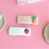 2'li Peluş Toka Şirin Meyveler - 1