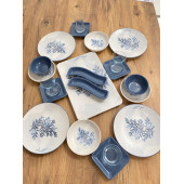 Keramika Takım Kahvaltı Blue Magıc 21 Parça 4 Kişilik - 1