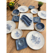 Keramika Takım Kahvaltı Blue Magıc 21 Parça 4 Kişilik - 2