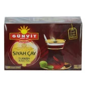 Günvit Siyah Çay 2Gr X 20 Süzen Bardak Poşet Turkish Black Tea - 1