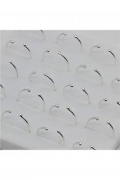 925 Ayar Gümüş Halka Burma Hızma Burun Piercing Nose Ring - 3