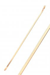 İtalyan yassı bileklik rose thumbnail 1