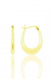 Gümüş çanta modeli halka küpe - 1