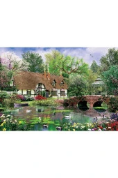 Art Puzzle Nilüfer Çiçekleri 1000 Parça Puzzle thumbnail 2