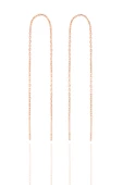 Gümüş zincir küpe SGTL10351 - 1