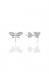 Gümüş rodyumlu yusufçuk kolye bileklik ve küpe gümüş üçlü  set thumbnail 3