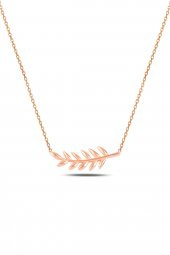 Gümüş rose yaprak üçlü set thumbnail 2