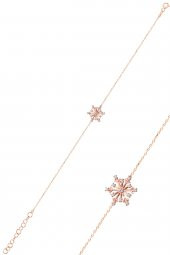 Gümüş rose kartanesi modeli üçlü set thumbnail 3