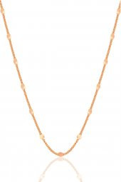 Gümüş rose pullu gurmet kolye bileklik seti thumbnail 2