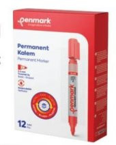 PENMARK PERMANENT MARKOR YUV.UC KIRMIZI12LI 405 03 - 1