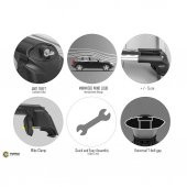 HYUNDAİ SANTA FE (DM) SUV 13-18 Ara Atkı - Turtle Air 2 Serisi - 6