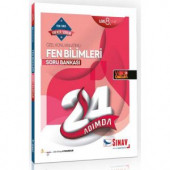 Sınav Yayınları 8. Sınıf LGS Fen Bilimleri 24 Adımda Özel Konu Anlatımlı Soru Bankası - 1
