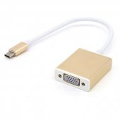 USB 3.1 Type-C Giriş - VGA Çıkış Çevirici Kablo - 1