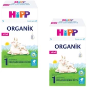 Hipp 1 Organik Keçi Sütü Bazlı Bebek Sütü 400 gr 2 ADET - 1