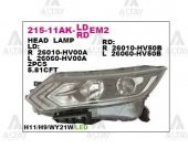 DEPO/26010-HV00A/FAR QASHQAI 17=> ELEKTRİKLİ LEDLİ SAĞ - 1