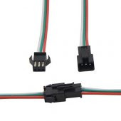 3 Pin Sm Jst Kablo 20 + 20cm Erkek - Dişi Takım - 1
