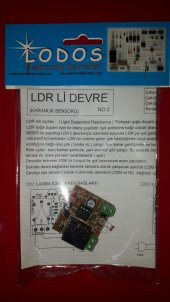 LDR Lİ DEVRE ("KARANLIK SENSÖRÜ ") LODOS ELEKTRONİK YerliÜretim - 2