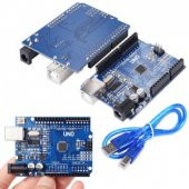 Arduino UNO R3 Klon USB Chip CH340 + (" USB Kablo Hediyeli ") LDS - 2