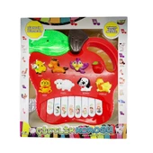 Türkçe Sesli Hayvanları Tanıyalım Çiftlik Korosu Oyuncak Piyano thumbnail 3
