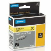 Dymo Rhino Pro Isıyla Küçülen Şerit 12Mm X 1,5M Sarı/Siyah (18056) - 1