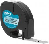 DYMO LetraTag Şeffaf Plastik Şerit 12268 (12mm x 4 metre) - 1