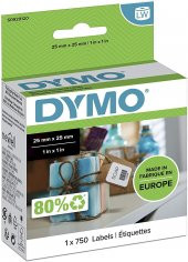 DYMO 25x25mm Çok Amaçlı Kare Barkod Etiketi (S0929120) - 1