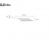 OLFA KB-5/30 Kretuar Bıçağı Yedeği 30lu Tüp - 1