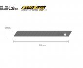 OLFA ABB-50 Standart Dar Black Seri Maket Bıçağı Yedeği (50 li) - 1